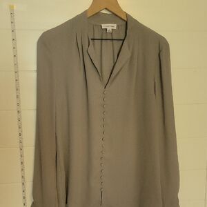 Calvin Klein Women's Gray Blouse